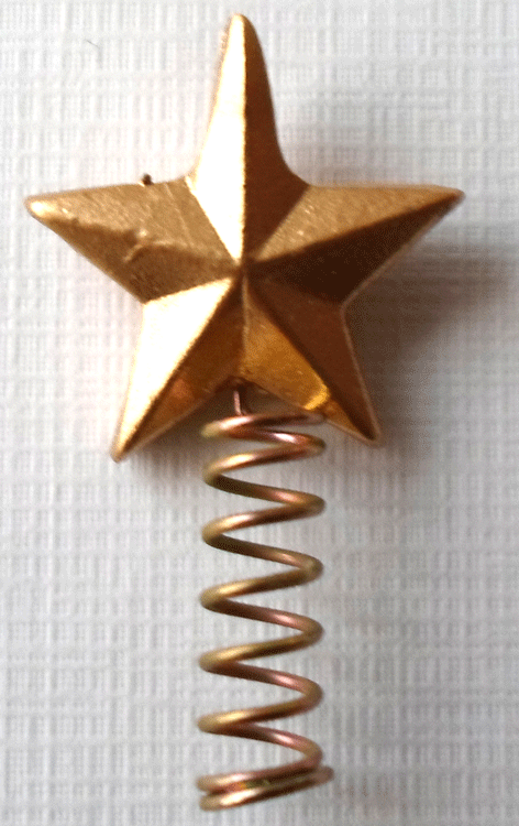 Toppstjärna guld