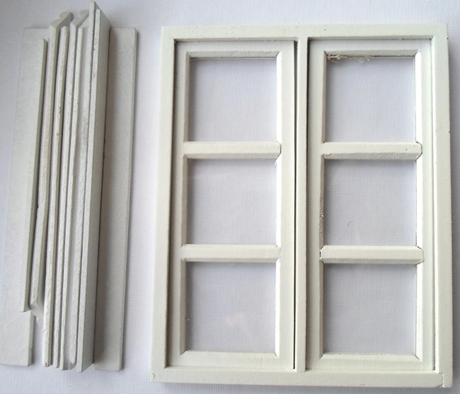 Window 6 panes white