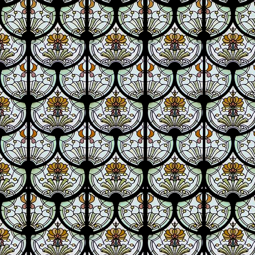 Stained "glass" plexiglass