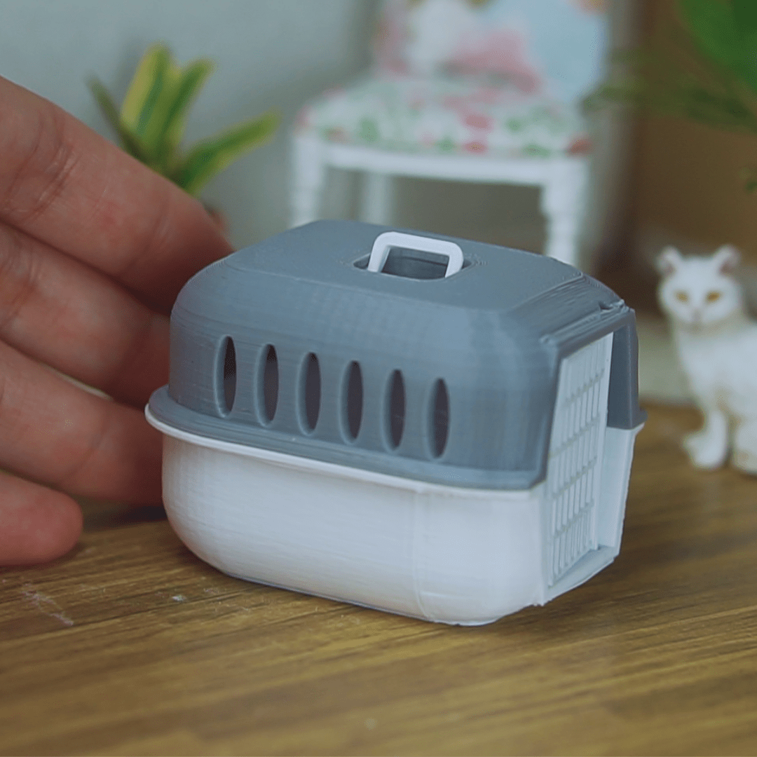 Cat carrier grey - Debbie Lennmark - 3