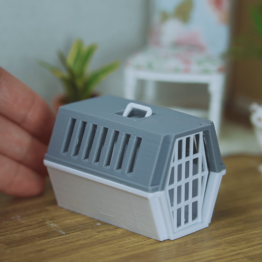 Cat carrier grey  - Debbie Lennmark - 2