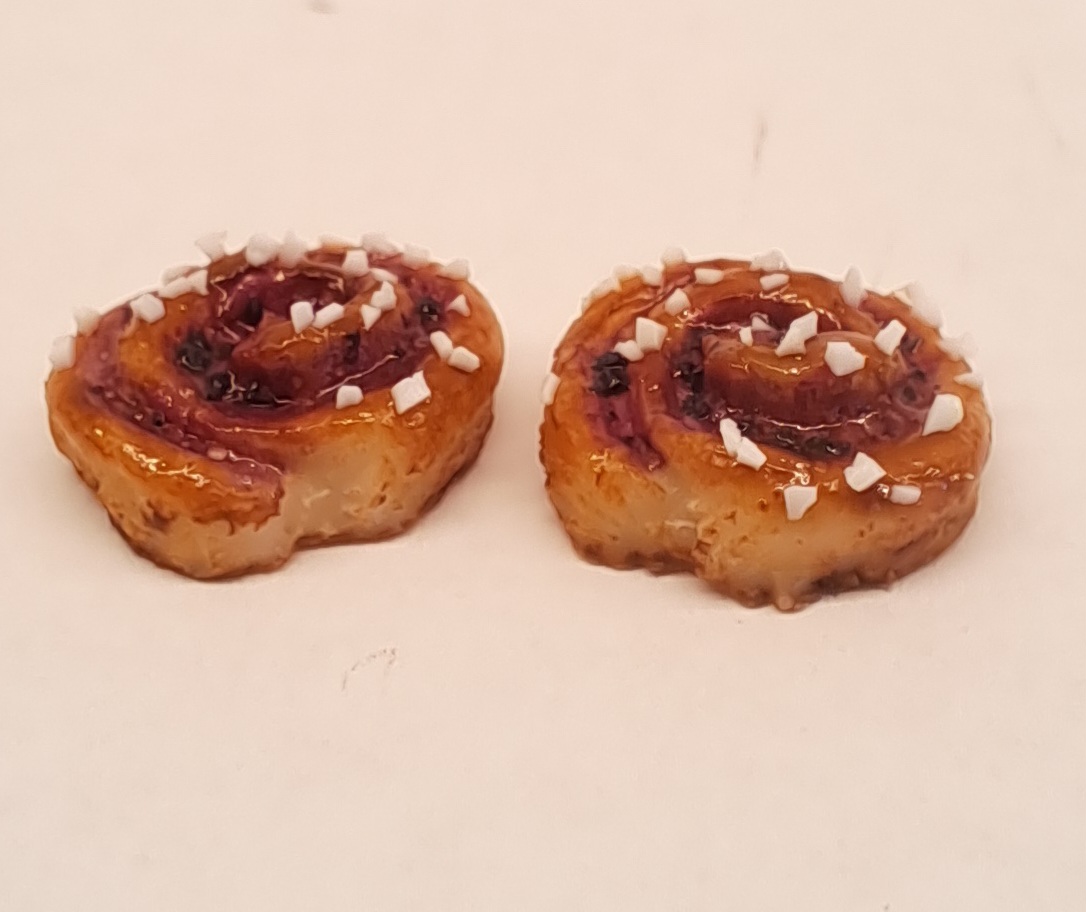 Blueberry buns , -Charlotte Japter handcraft