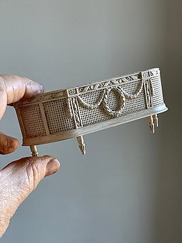 19th Century Large Jardiniere Planter or Ottoman Bench - kit from Alison Davies