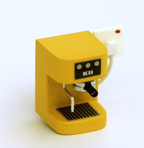 Espresso maskin, gul
