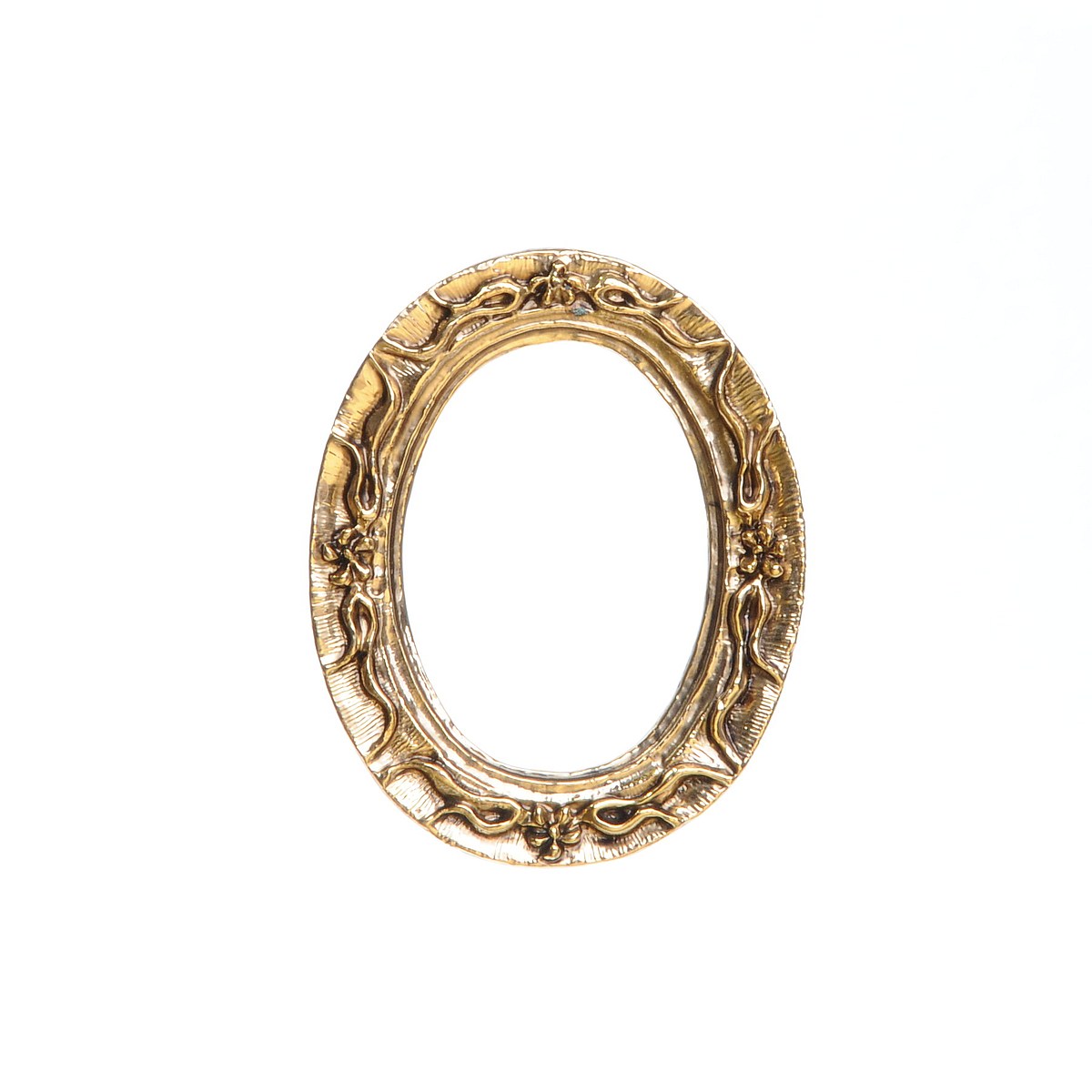 Picturefram 2 pcs gold, plastic