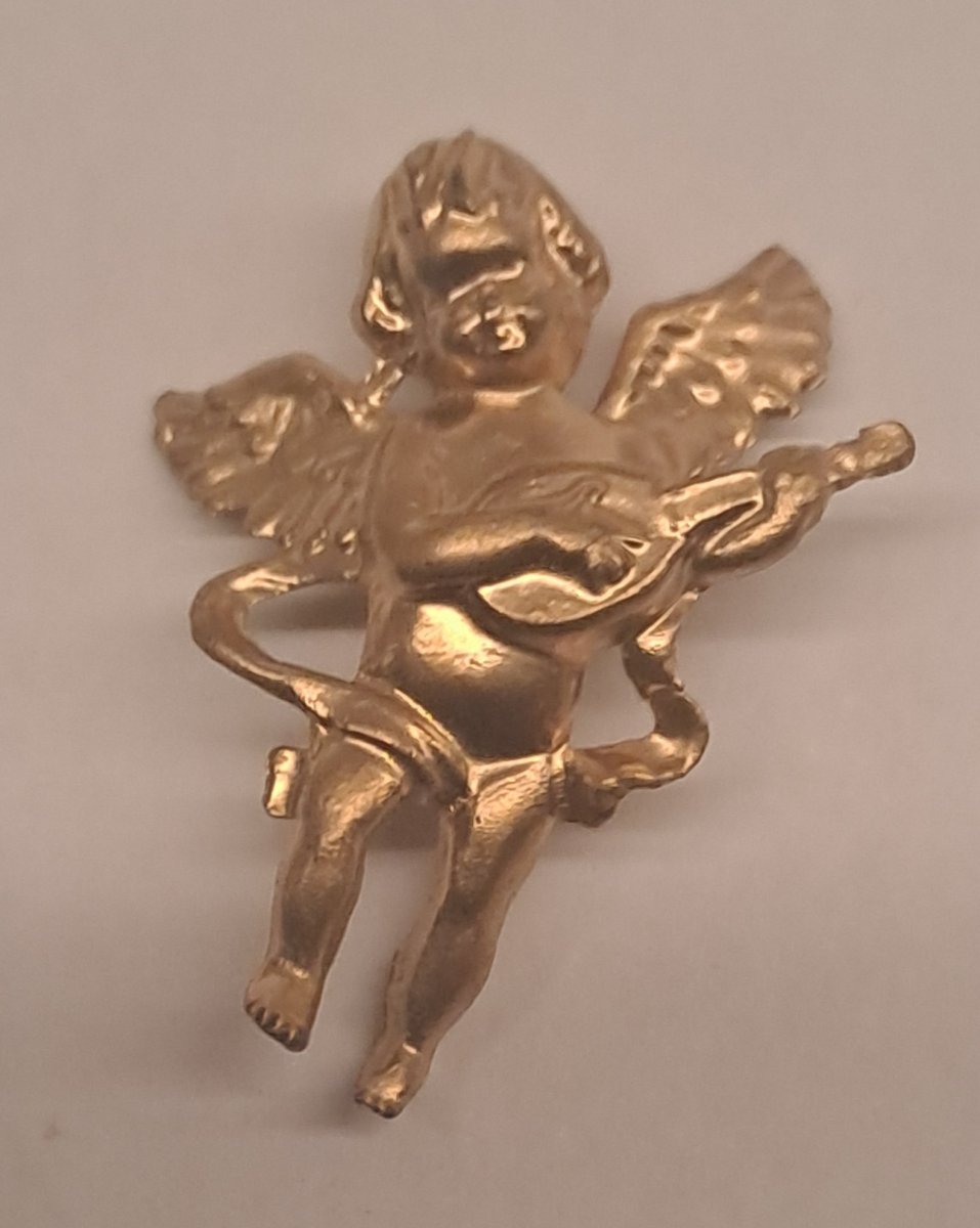 Ängel plast, guld