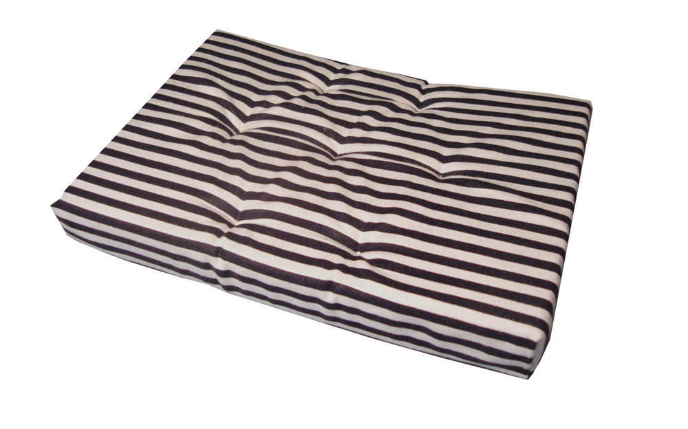 Matress, dubbelbed, shriped