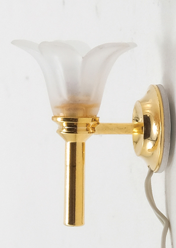 Vägglampa med 1 lampa, sladd
