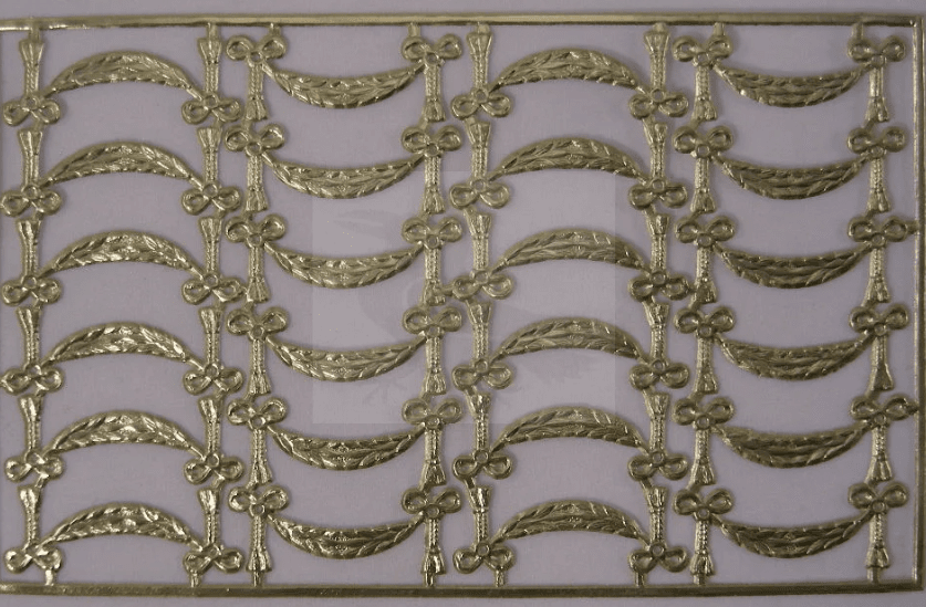 relief för möbler, guld