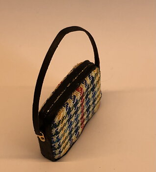 Weekendbag, with stripes, -Charlotte Japter handcraft