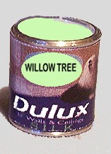 Dulux paint green