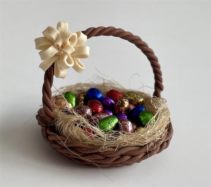 Eggbasket with eggs-  - Sandra Vikström