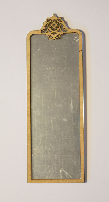 Mirror, oblong 17,5x6 cm