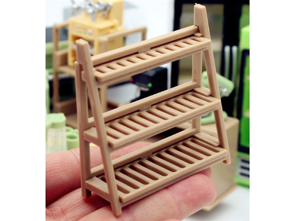 Gardenshelf, plastic, unpainted, kit