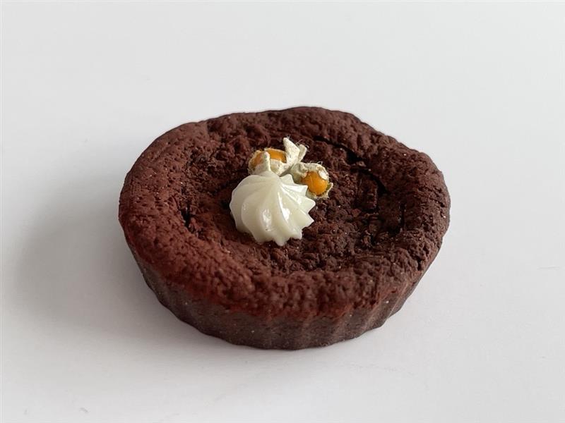 Kladdkaka med Physalis Sandra Vikström