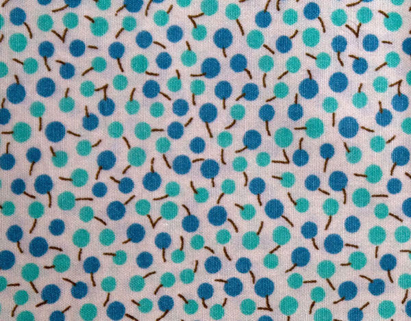 Tyg 4  Blue Cherries