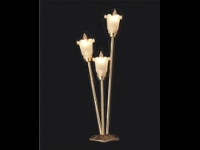 Golvlampa 3 lampor, med sladd
