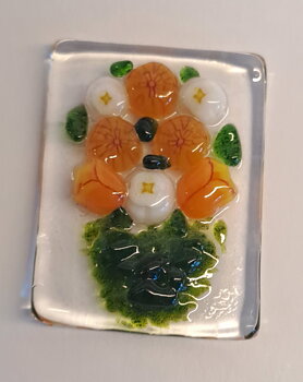 Glass  picture - handmade by Eva-Lena Gustavsson