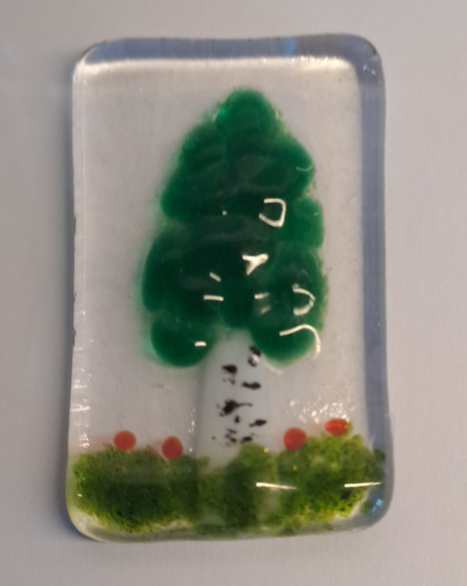 Glass  picture - handmade by Eva-Lena Gustavsson