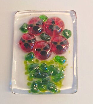 Glass  picture - handmade by Eva-Lena Gustavsson