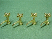 Taps gold, 4pcs