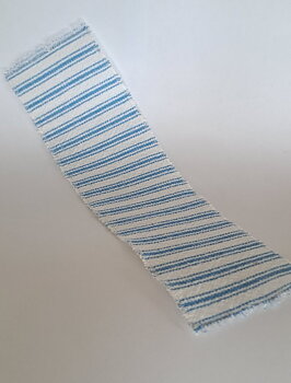 Rug blue stripes
