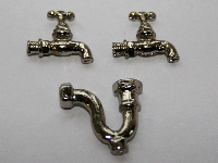 Taps with drain
