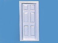 Internal door white 6 panels