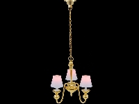 Ceiling light with 3 small shades