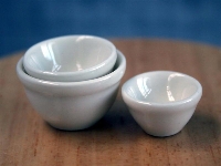 Pudding basins 3 pcs