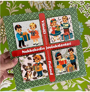 Adventskalender 2025 med presenter skala 1:12