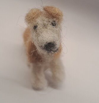 Unik handtovad hund, nr 8