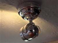 Modern ceilinglight Spott, silver led, adjustable