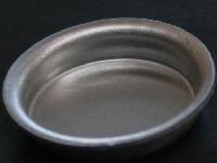 Skål metall, pajform