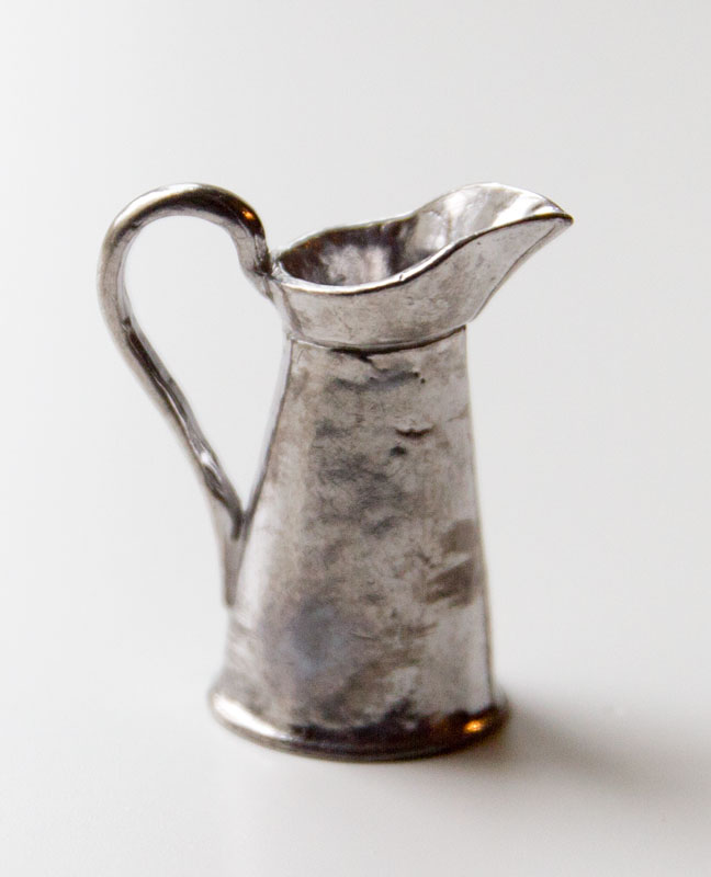 water can, silver