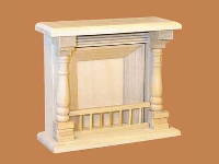 Fireplace, barewood