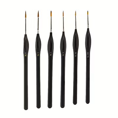 Fine brushes synthetic material