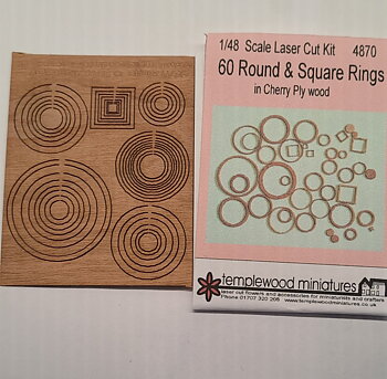 1/48th Scale - round frames kit  - 1/48th Scale