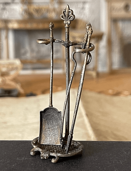Fire irons set -  unpainted from Alison Davies - 2