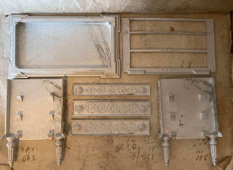 Swedish chest of drawers, unpainted- kit Alison Davies - 3
