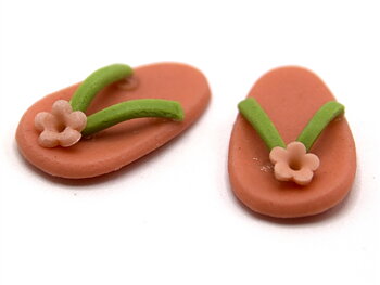 Flip flops Orange