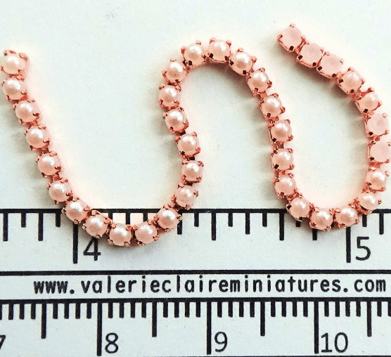Make necklaces  - chain - kit from Valerie Claire Miniatures