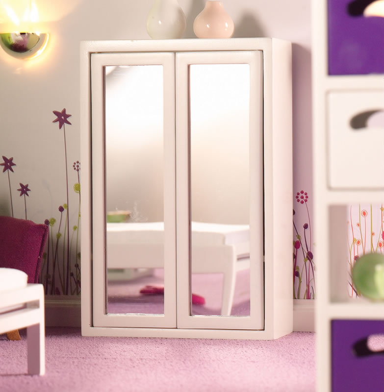 Wardroff, double mirror frong
