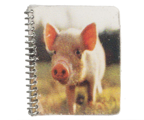 note book pig