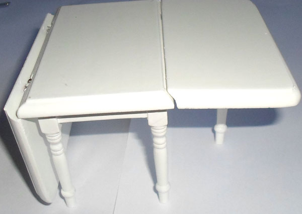 Slagbord i vitt