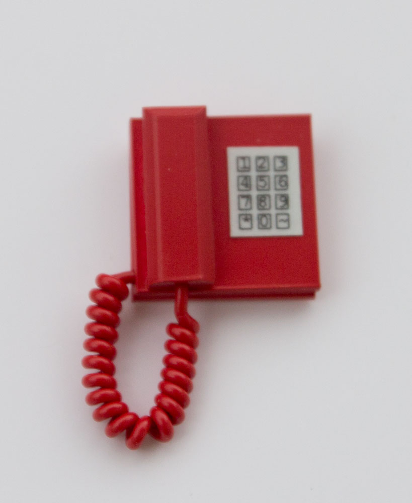 Telefon röd