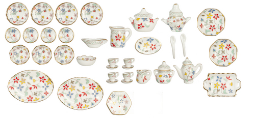 Tea set 40 pcs