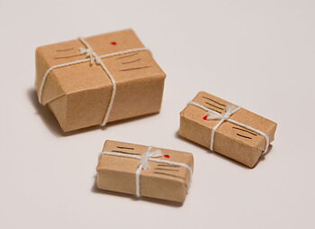 Brown Parcel 3 pcs