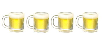 Beer glasses set of 4