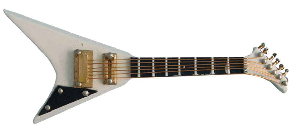 Gitarr vit